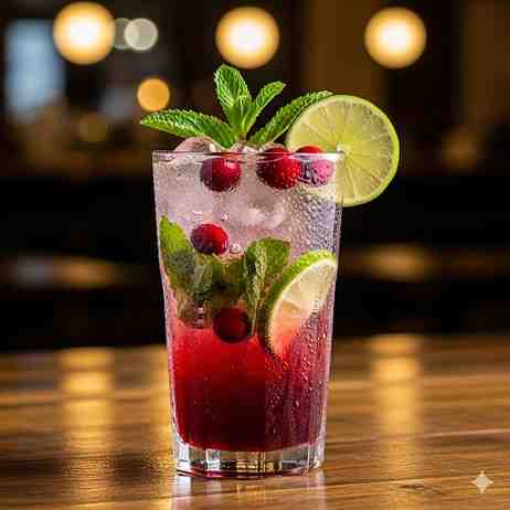Cranberry Mojito